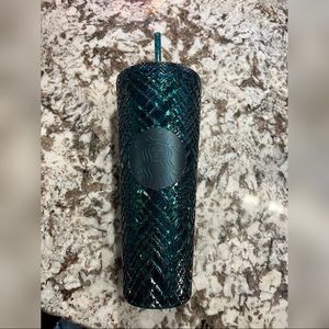Starbucks Green Jeweled Tumbler, BNWT